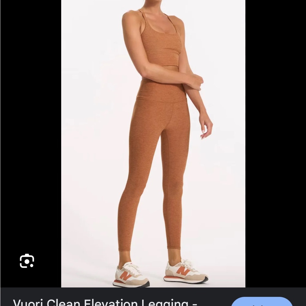 Vuori Clean Line Elevation Set (Legging and Sports Bra)